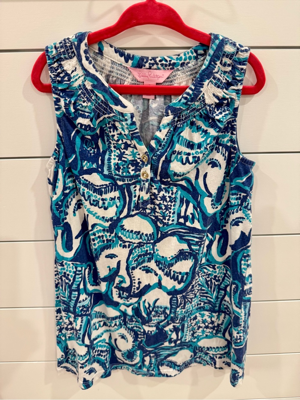 Lilly Pulitzer “Keep on Trunkin” mini Essie Dress